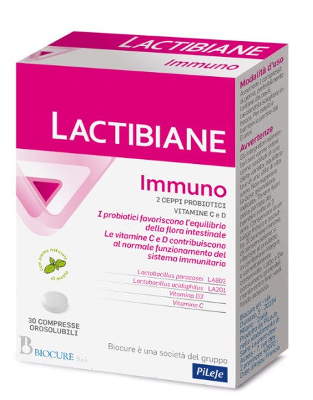 LACTIBIANE IMMUNO 30 COMPRESSE