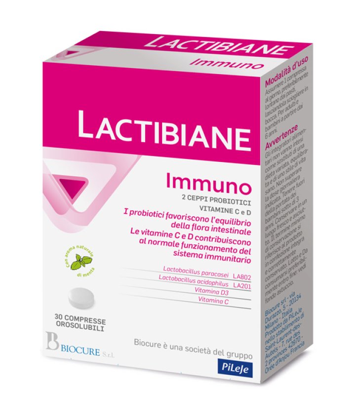 LACTIBIANE IMMUNO 30 COMPRESSE