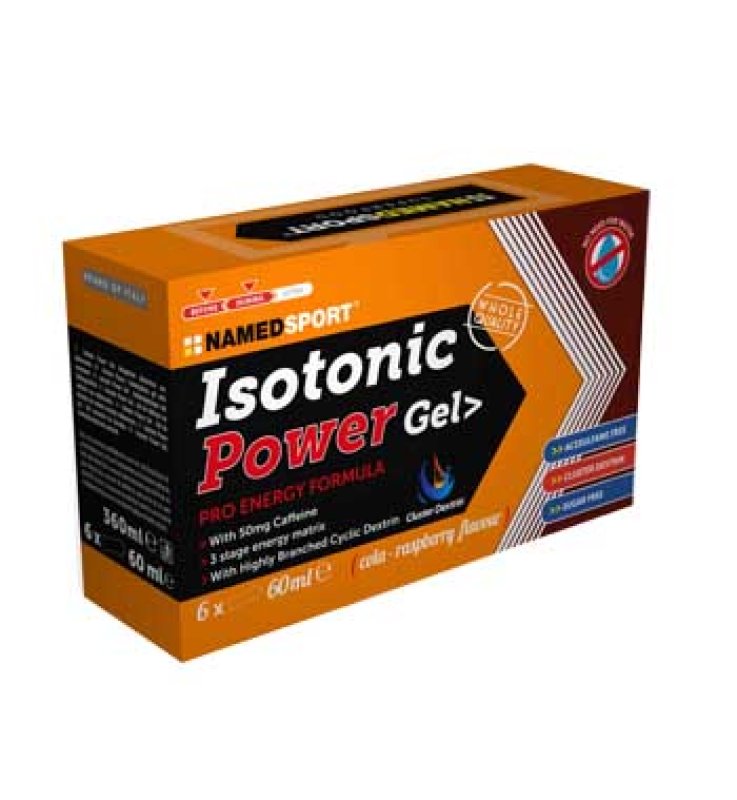 NSP ISOTONIC POWER GEL COLA/RASP