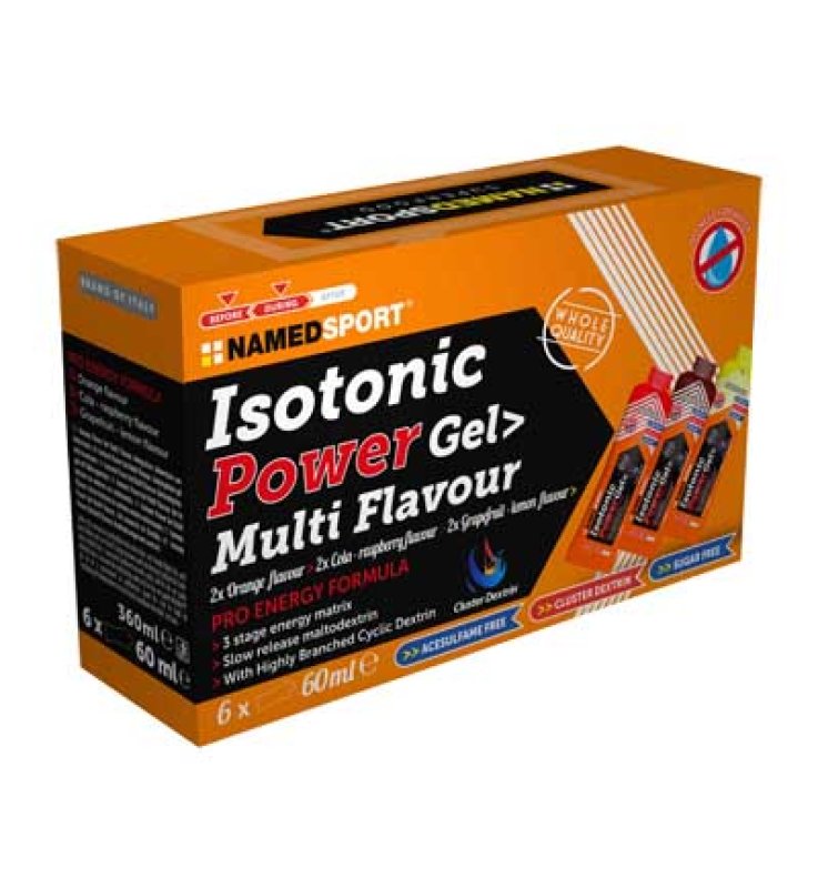 NSP ISOTONIC POWOER GEL MULTI 6X