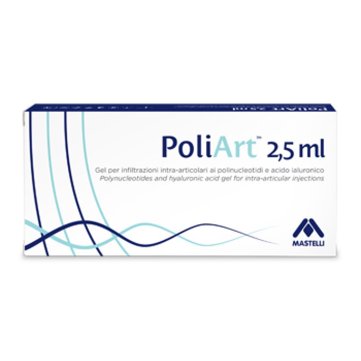 SIRINGA INTRA-ARTICOLARE POLIART 20MG/ML ACIDO IALURONICO 2,5 ML SIRINGA INTRA-ARTICOLARE POLIART 20MG/ML ACIDO IALURONICO 2,5 ML