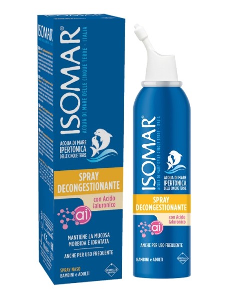 ISOMAR SPRAY DECONGESTIONANTE ACIDO IALURONICO 100 ML