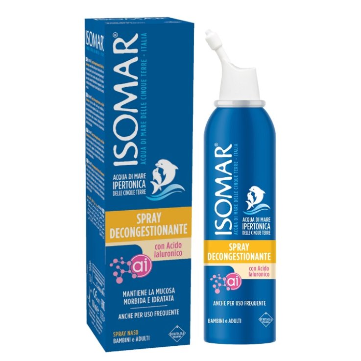 ISOMAR SPRAY DECONGESTIONANTE ACIDO IALURONICO 100 ML ISOMAR SPRAY DECONGESTIONANTE ACIDO IALURONICO 100 ML