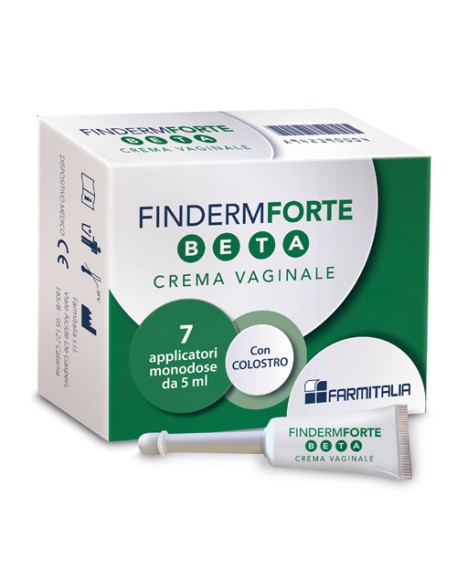 FINDERM FORTE BETA CREMA VAGINALE 7 APPLICATORI MONOUSO 5 G