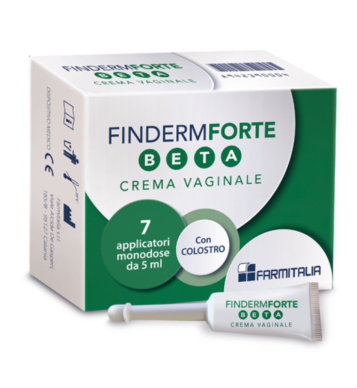 FINDERM FORTE BETA CREMA VAGINALE 7 APPLICATORI MONOUSO 5 G