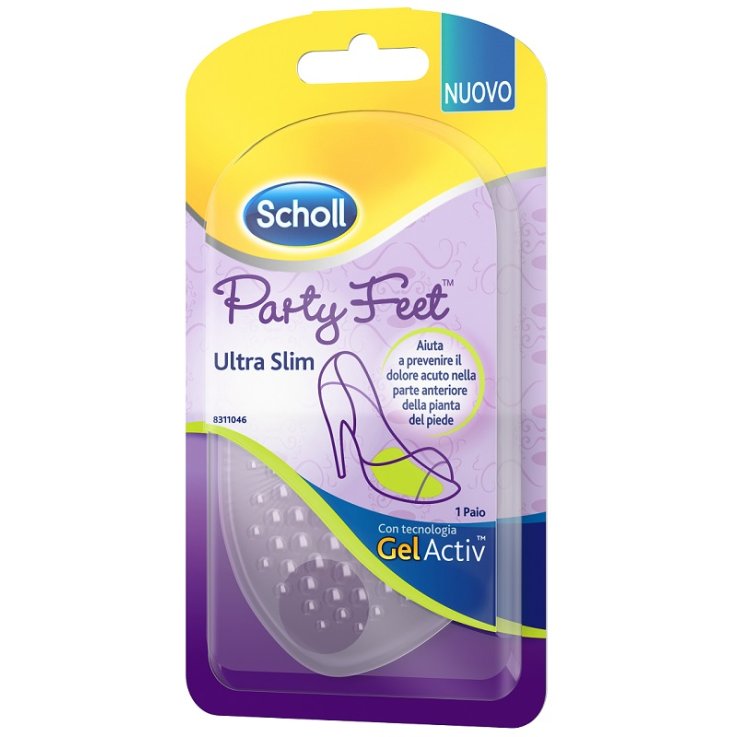 PLANTARE CON CUSCINETTO PARTY FEET GEL ACTIV ULTRA SLIM 1 PAIO PLANTARE CON CUSCINETTO PARTY FEET GEL ACTIV ULTRA SLIM 1 PAIO