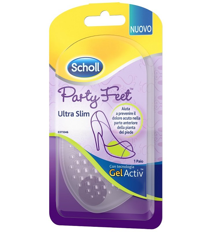 PLANTARE CON CUSCINETTO PARTY FEET GEL ACTIV ULTRA SLIM 1 PAIO