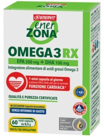 ENERZONA OMEGA 3 RX 60 MINICAPSULE