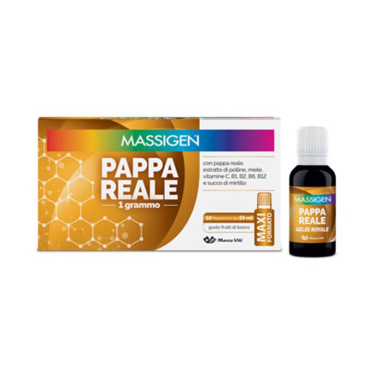 MASSIGEN PAPPA REALE 10FL 25ML MASSIGEN PAPPA REALE 10FL 25ML