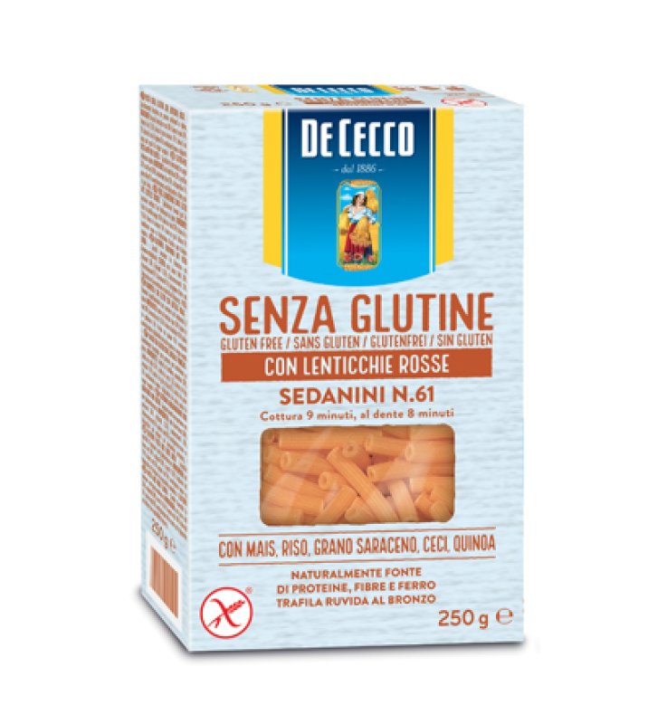 DE CECCO Sedanini/Lent.250g