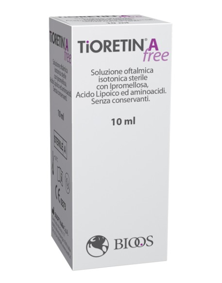 TIORETIN A FREE COLLIRIO SOLUZIONE OFTALMICA 10 ML