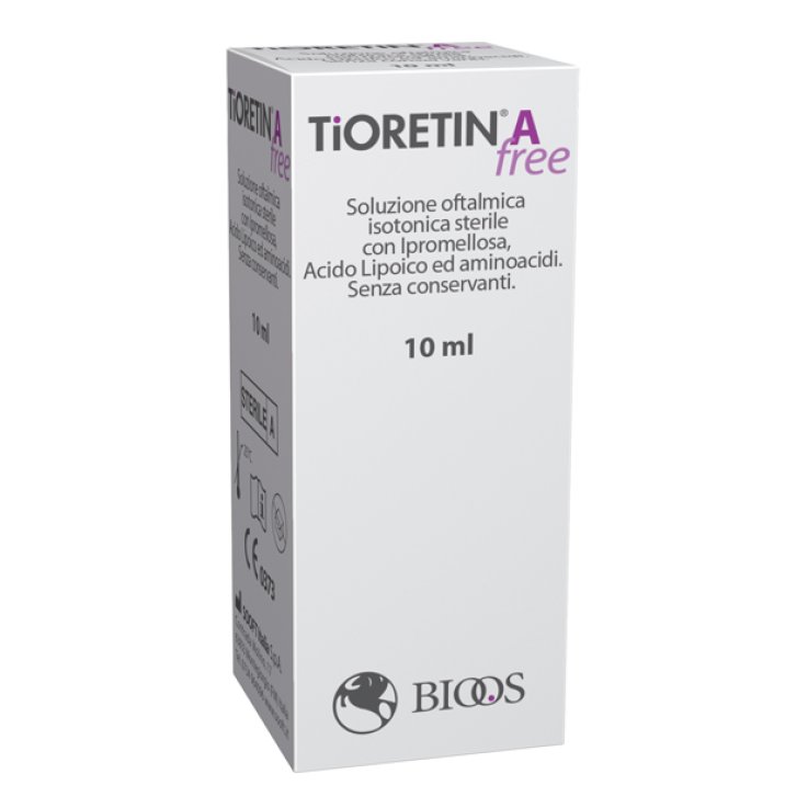 TIORETIN A FREE COLLIRIO SOLUZIONE OFTALMICA 10 ML TIORETIN A FREE COLLIRIO SOLUZIONE OFTALMICA 10 ML