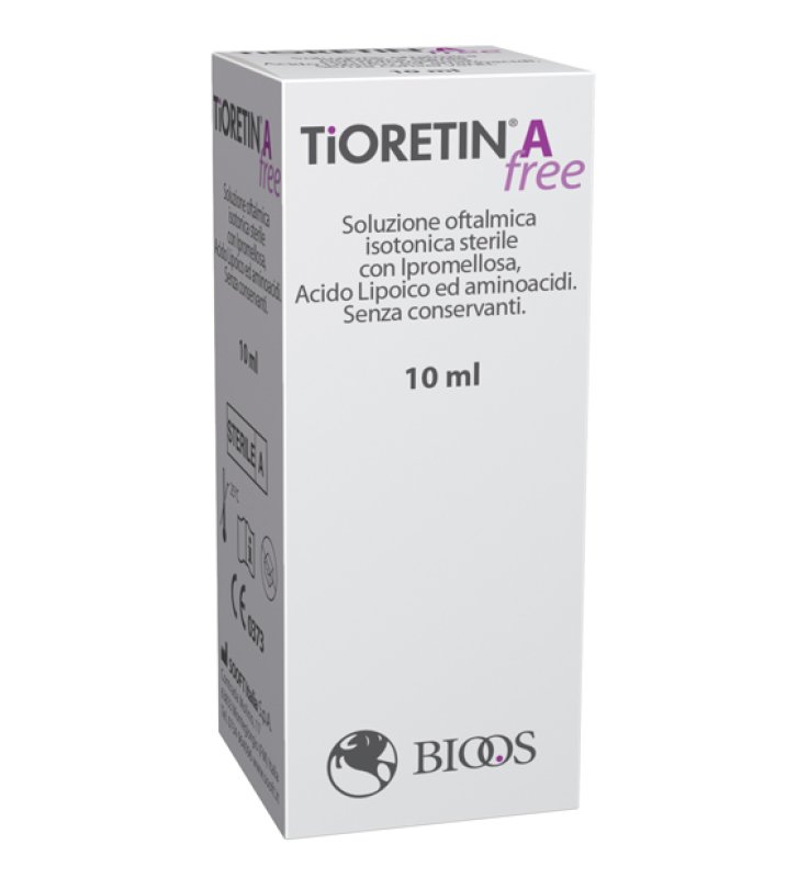 TIORETIN A FREE COLLIRIO SOLUZIONE OFTALMICA 10 ML