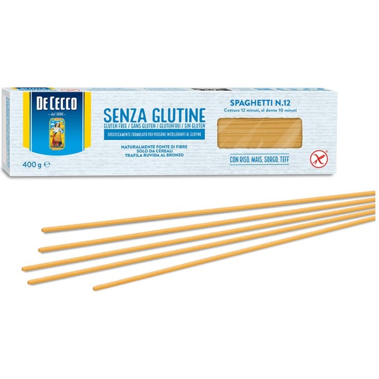 DE CECCO Spaghetti 12 400g DE CECCO Spaghetti 12 400g