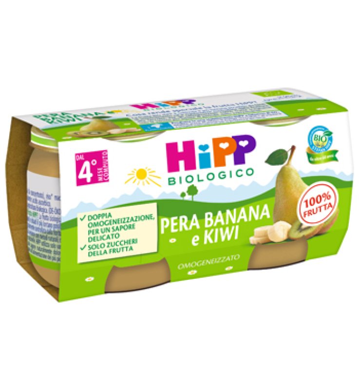 OMO HIPP Kiwi/Ba/Pera2X80g