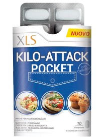 XLS KILO ATTACK POCKET 10 COMPRESSE