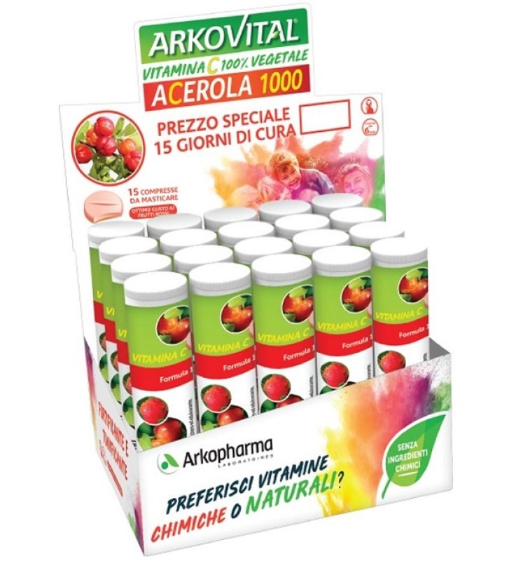 ARKOVITAL Acerola 15Cpr ARKOVITAL Acerola 15Cpr