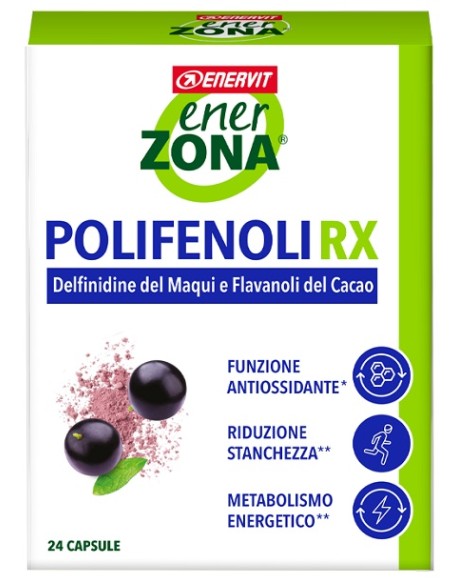 ENERZONA POLIFENOLI RX 24 CAPSULE