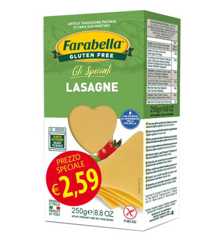 FARABELLA Pasta Lasagne250gOFS FARABELLA Pasta Lasagne250gOFS