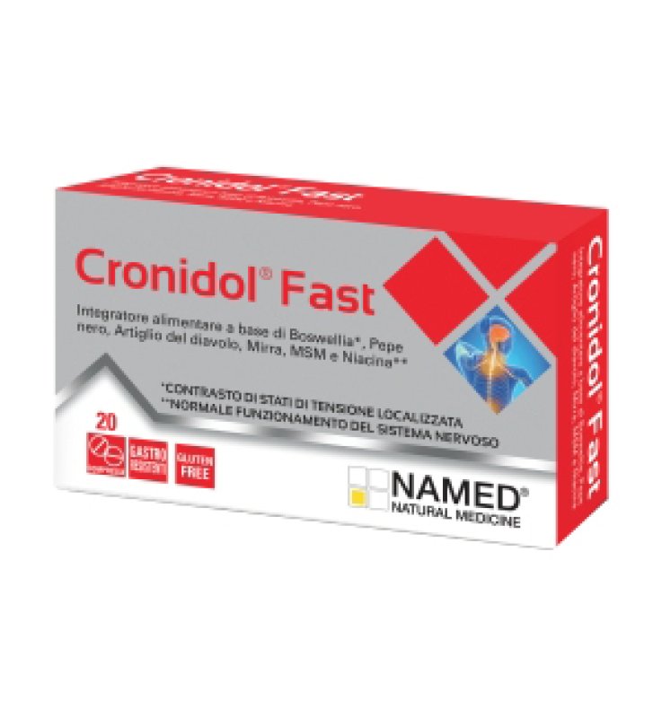 CRONIDOL FAST 20 COMPRESSE CRONIDOL FAST 20 COMPRESSE