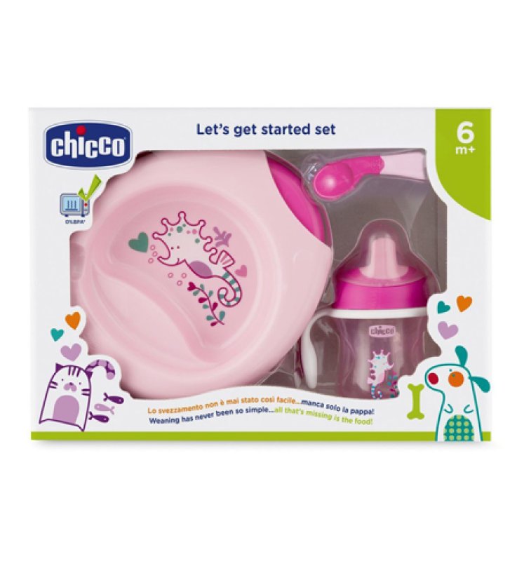 CH Set Pappa Rosa C/Cucch.6m+ CH Set Pappa Rosa C/Cucch.6m+