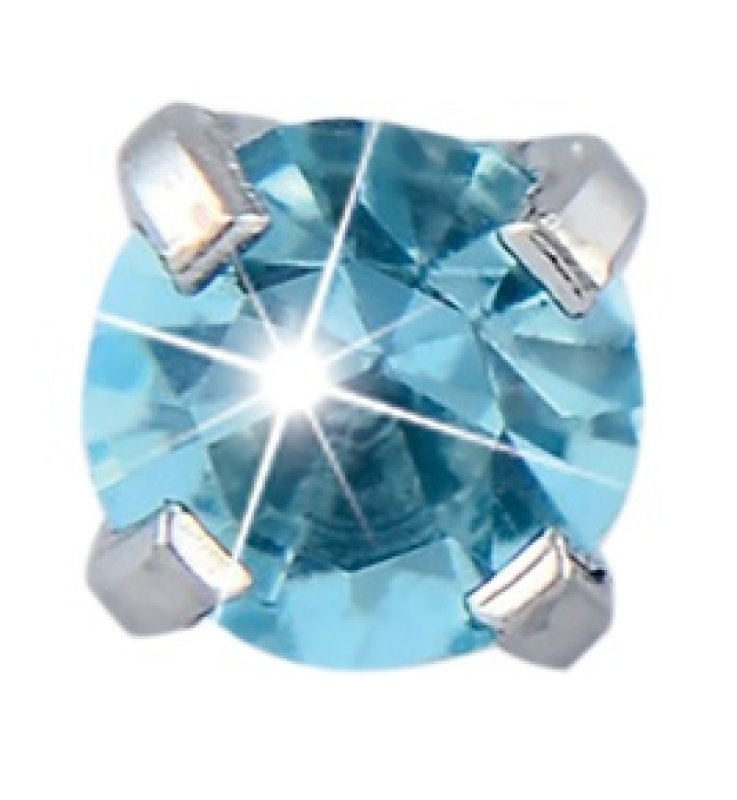 TIFFANY 3MM ACQUAMARINA