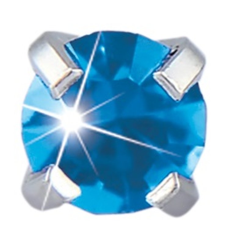 TIFFANY 3MM ZIRCONE BLU TIFFANY 3MM ZIRCONE BLU