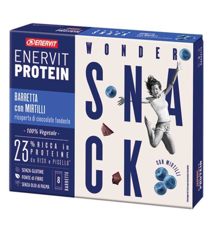 ENERVIT PROTEIN SNACK MIRT8BAR ENERVIT PROTEIN SNACK MIRT8BAR