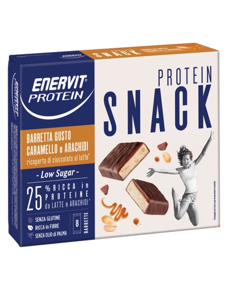 ENERVIT PROTEIN SNACK CAR 8BAR