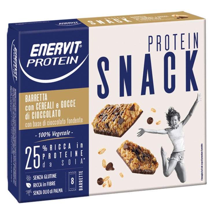 ENERVIT PROTEIN SNACK CRL 8BAR ENERVIT PROTEIN SNACK CRL 8BAR