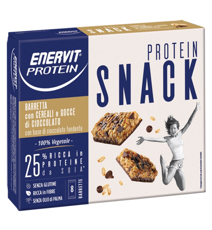 ENERVIT PROTEIN SNACK CRL 8BAR ENERVIT PROTEIN SNACK CRL 8BAR