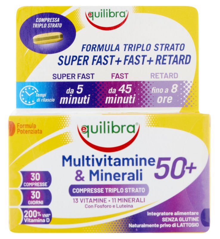 MULTIVITAMINE&MINERALI50+30CPR MULTIVITAMINE&MINERALI50+30CPR