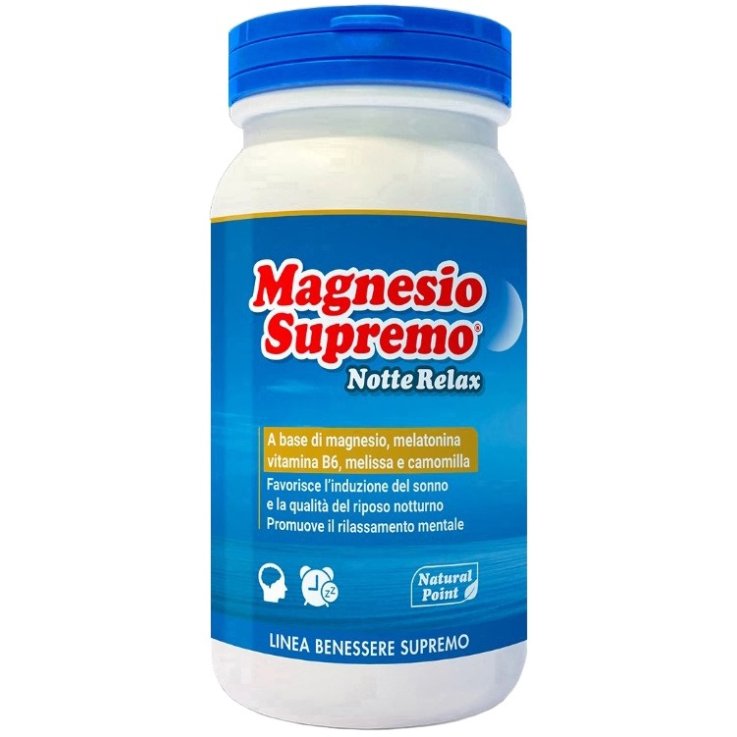 MAGNESIO SUPREMO NOTTE RELAX 150 G MAGNESIO SUPREMO NOTTE RELAX 150 G