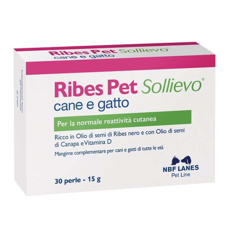 RIBES PET SOLLIEVO BLISTER 30 PERLE RIBES PET SOLLIEVO BLISTER 30 PERLE