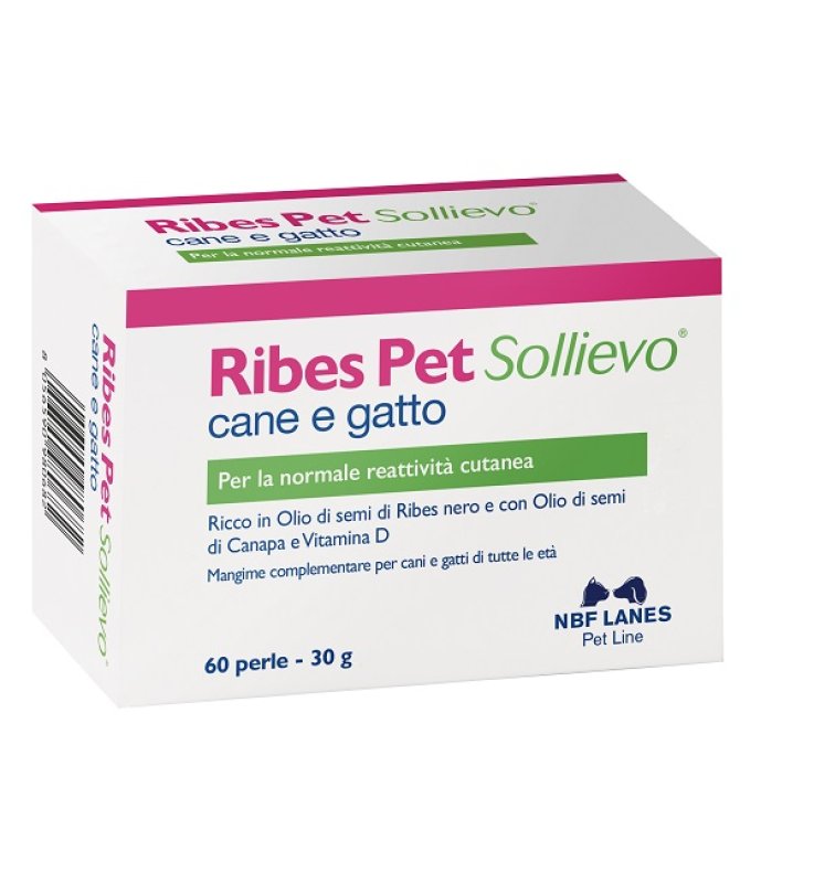 RIBES PET SOLLIEVO BLISTER 60 PERLE RIBES PET SOLLIEVO BLISTER 60 PERLE