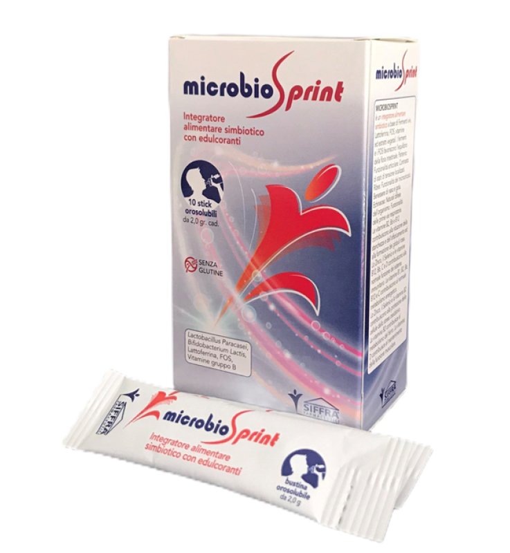 MICROBIOSPRINT 10 STICK OROSOLUBILI