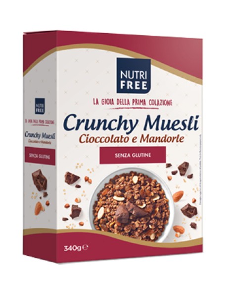 NUTRIFREE CRUNCHY CIOC/MAND 340G