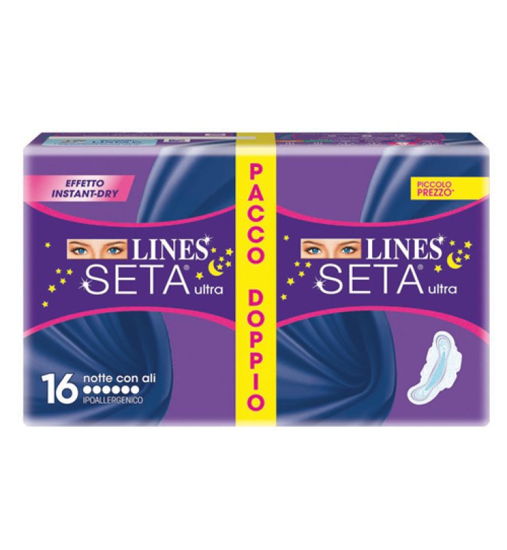 LINES SETA Ultra Notte 16pz