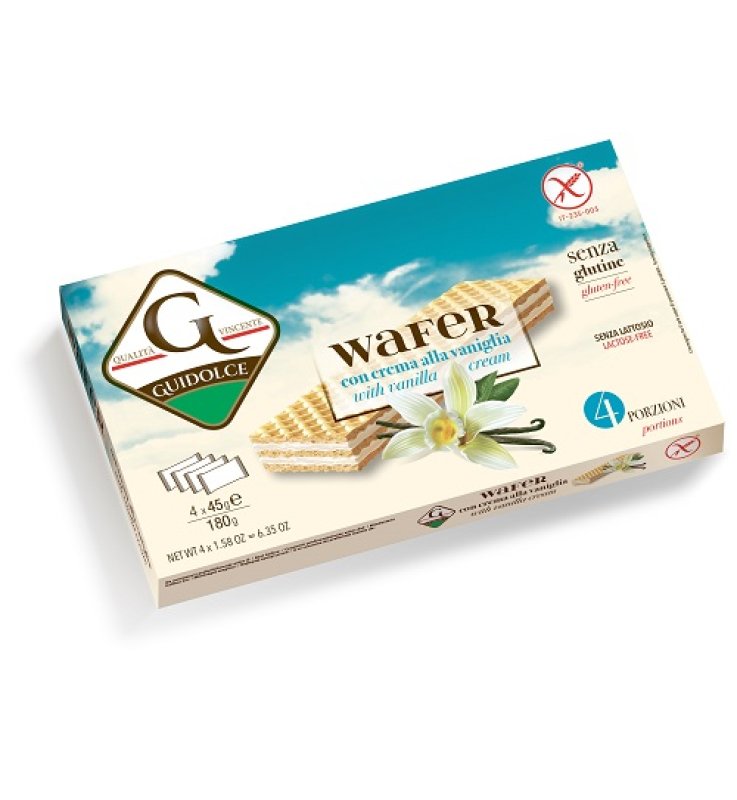 GUIDOLCE Wafer Vaniglia 4x45g GUIDOLCE Wafer Vaniglia 4x45g