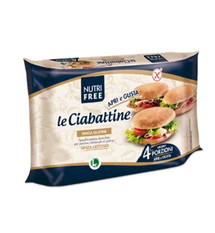 NUTRIFREE Le Ciabattine 4x50g NUTRIFREE Le Ciabattine 4x50g