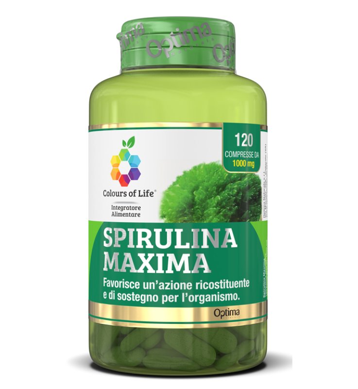 OPTIMA Spirulina Maxima 120Cpr OPTIMA Spirulina Maxima 120Cpr