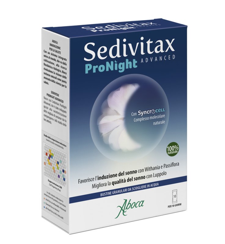 SEDIVITAX PRONIGHT ADVANCED 10 BUSTINE GRANULARE