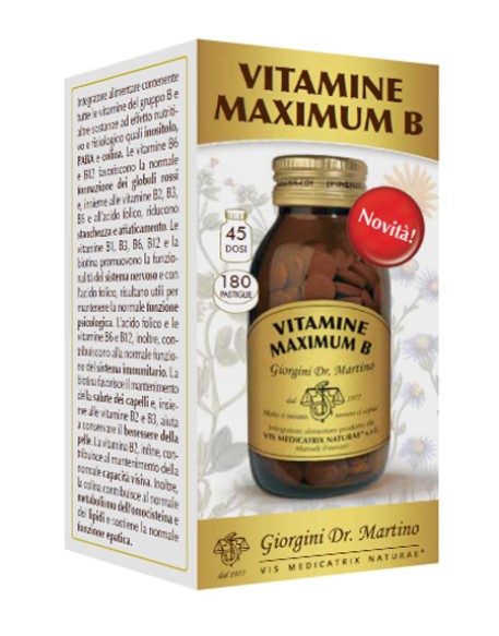 VITAMINE Max B 180 Past.SVS