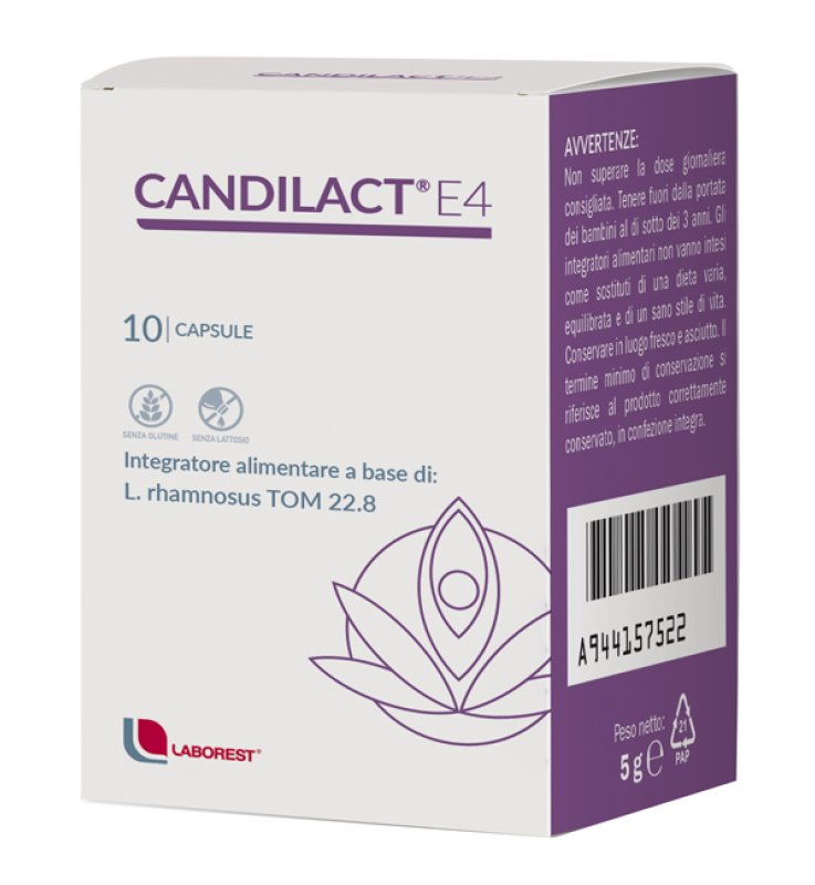 CANDILACT E4 10 CAPSULE