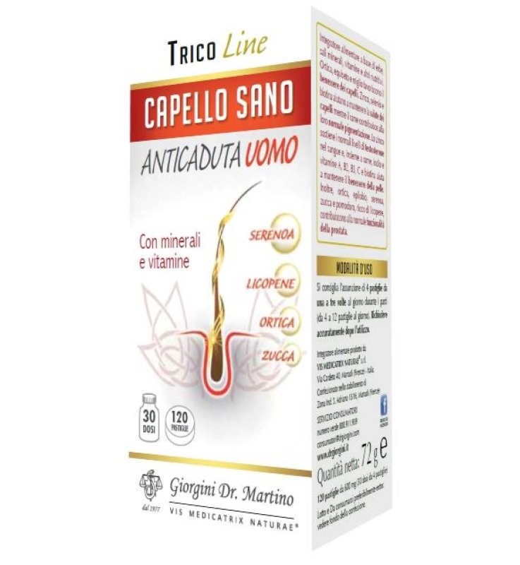 CAPELLO SANO ANTICADUTA UOMO 120 PASTIGLIE