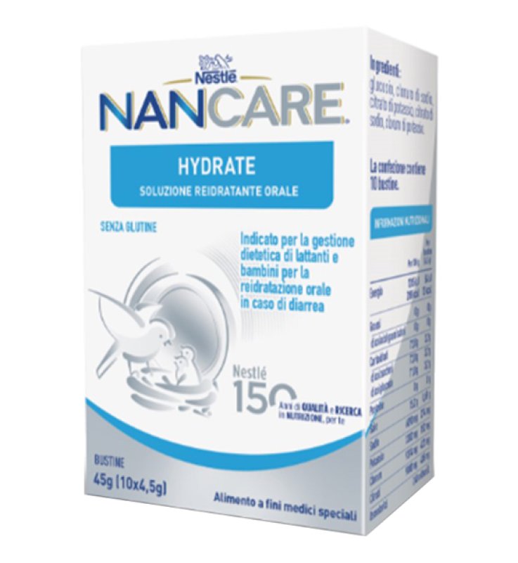 NESTLE' NANCARE HYDRATE 10 BUSTINE