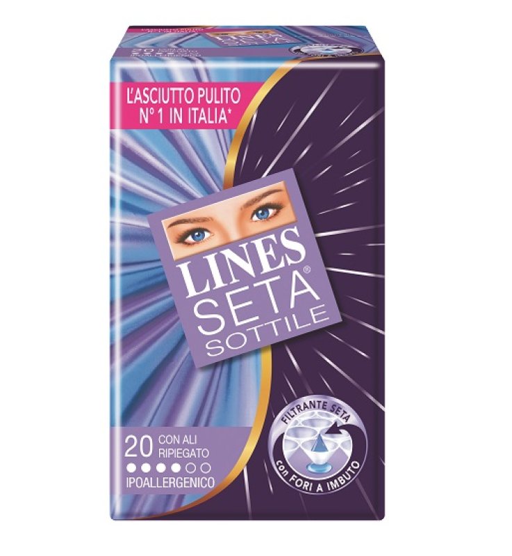 LINES SETA SOTTILE CON ALI X 20 PEZZI