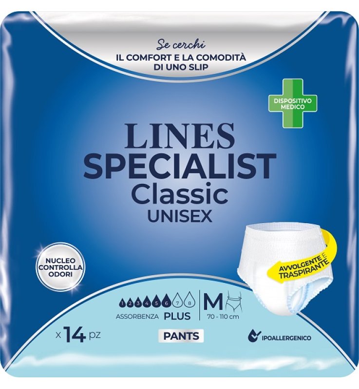 LINES SPECIALIST CLASSIC PANTS PLUS M 14 PEZZI LINES SPECIALIST CLASSIC PANTS PLUS M 14 PEZZI