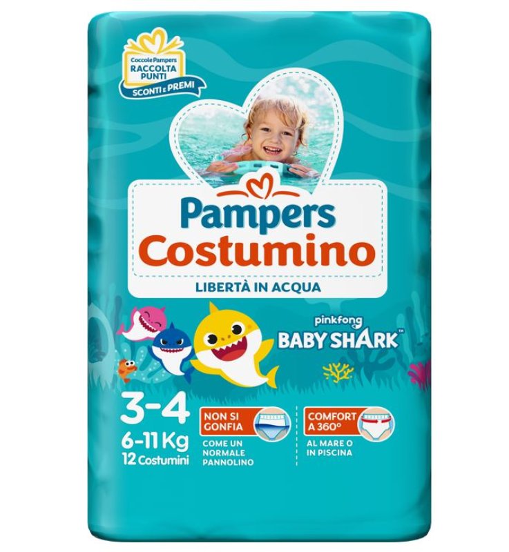 PAMPERS COSTUMINO MIDI 12PZ PAMPERS COSTUMINO MIDI 12PZ