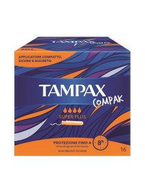 TAMPAX COMPAK SUP PLUS 16PZ 0791